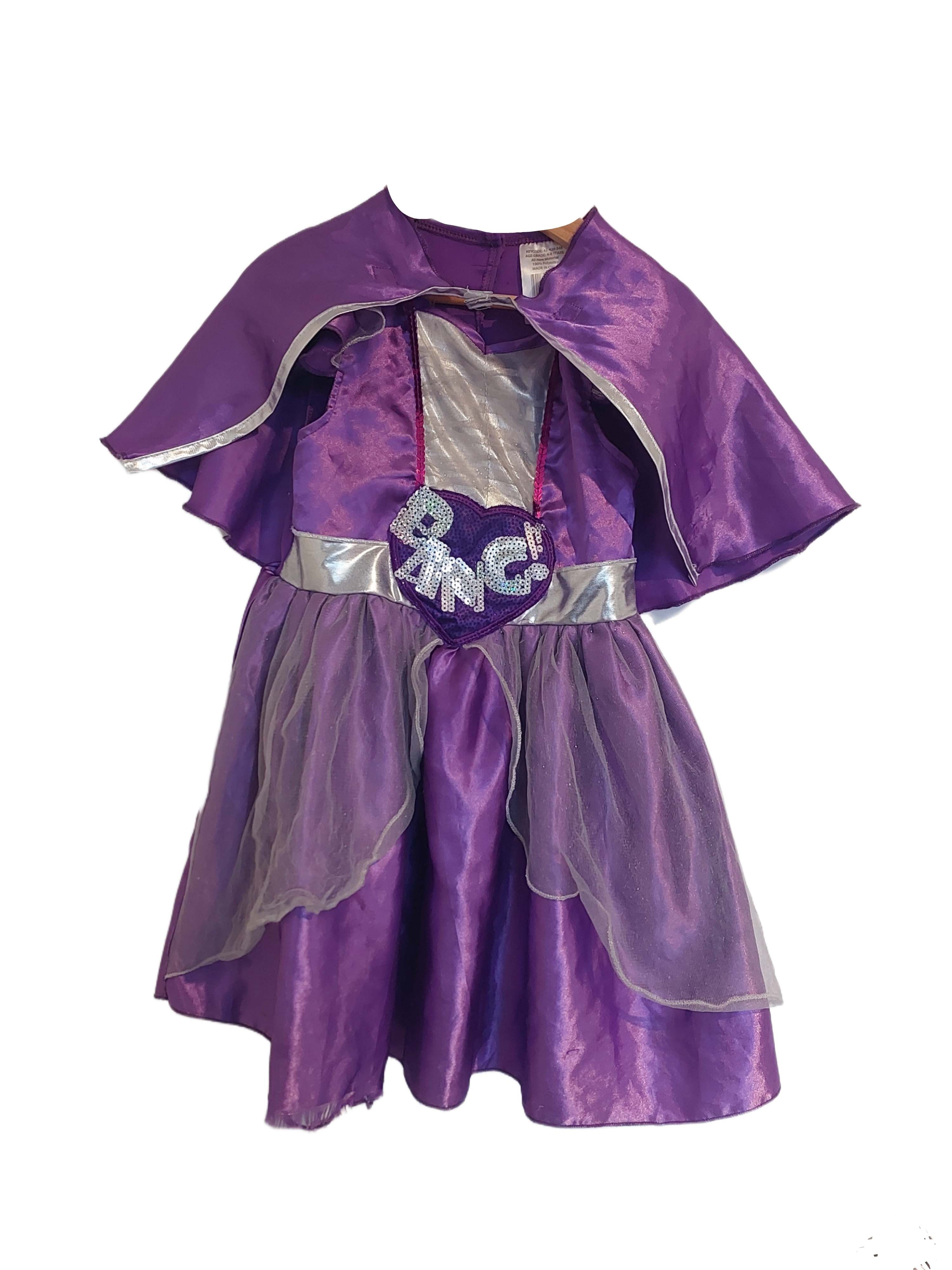 Purple Superhero Dress