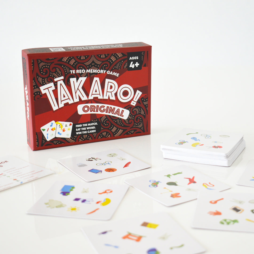 Tākaro! Memory and snap card game