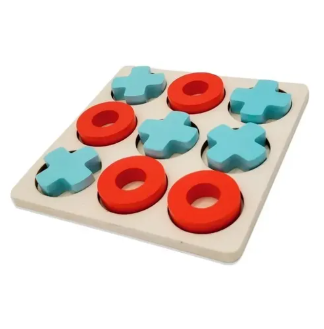 Wooden Tic-Tac-Toe