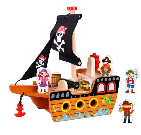 Wooden Pirate Ship