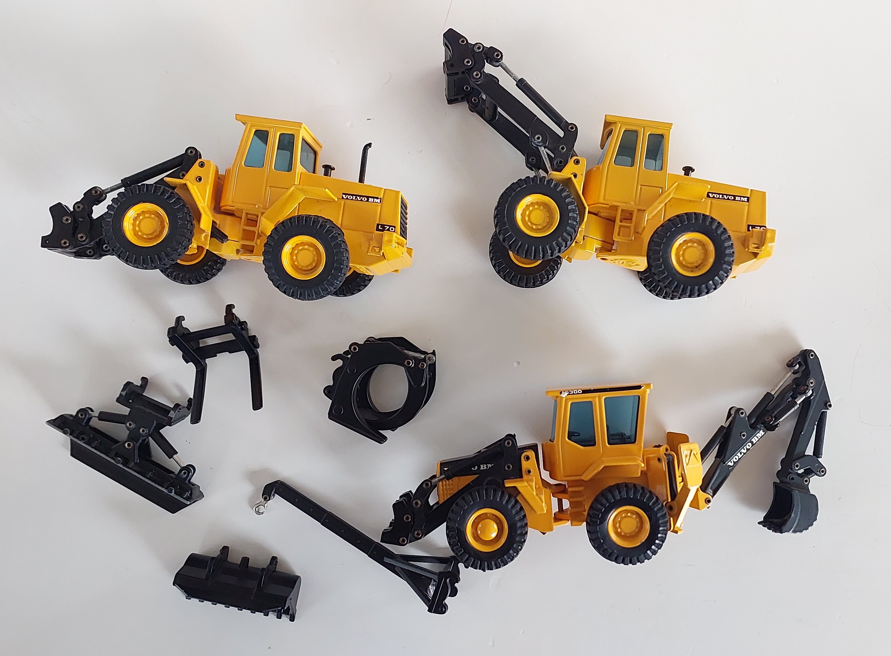 Diecast Minature Construction Vehicles