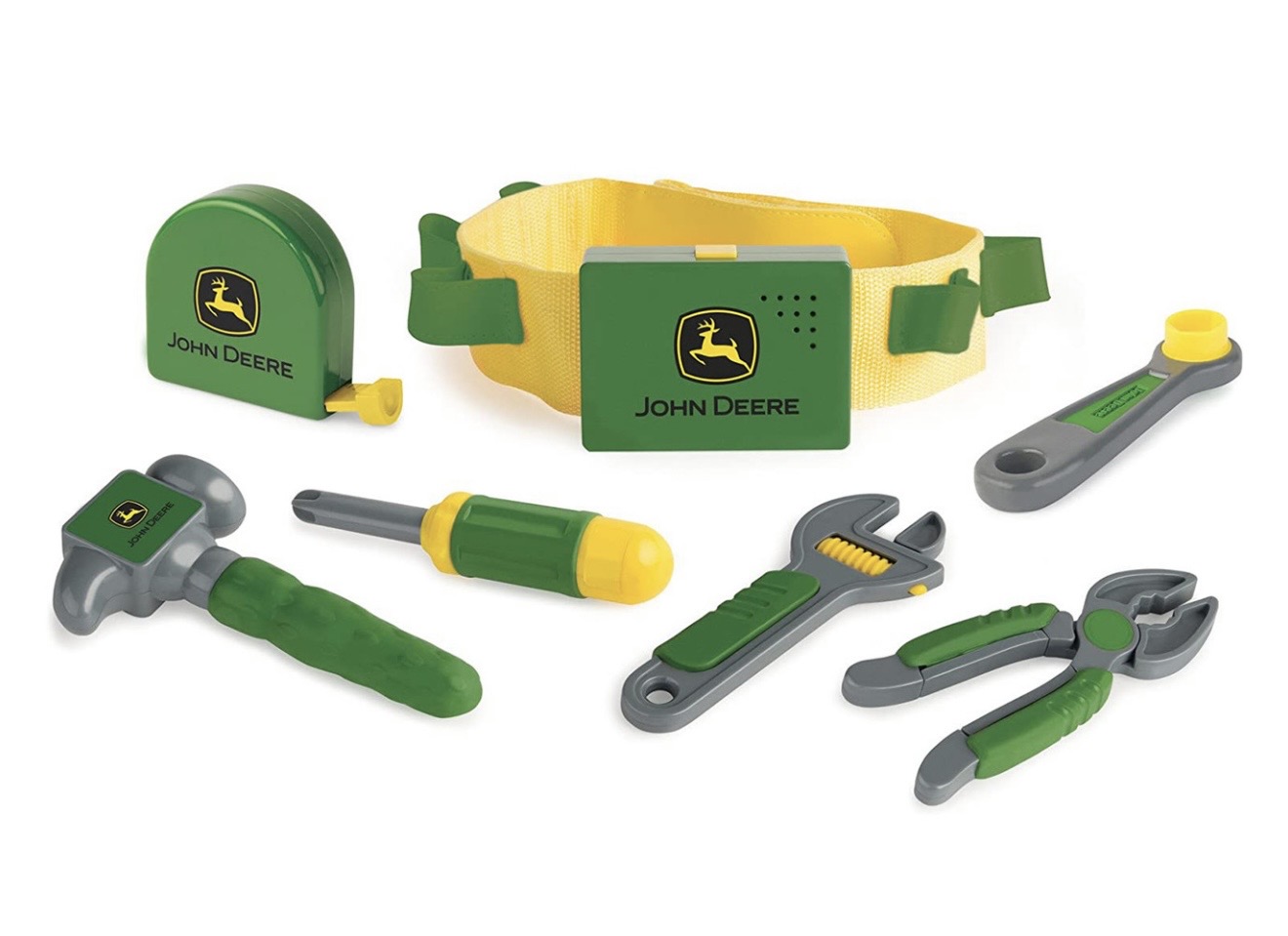 John Deere Delux Talking Toolbelt Set