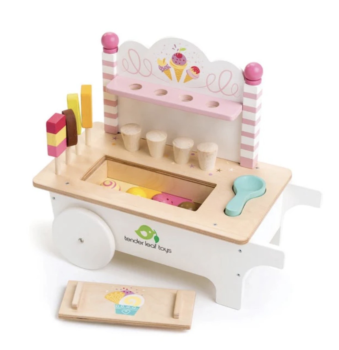 Tender Leaf Push Along Ice Cream Cart