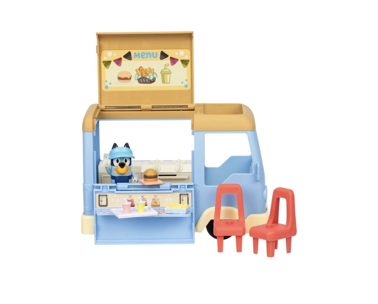 Bluey Let`s Play Chef Food Truck Playset