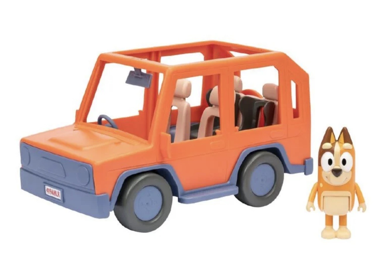 Bluey Heeler Family Road Trip 4WD Vehicle