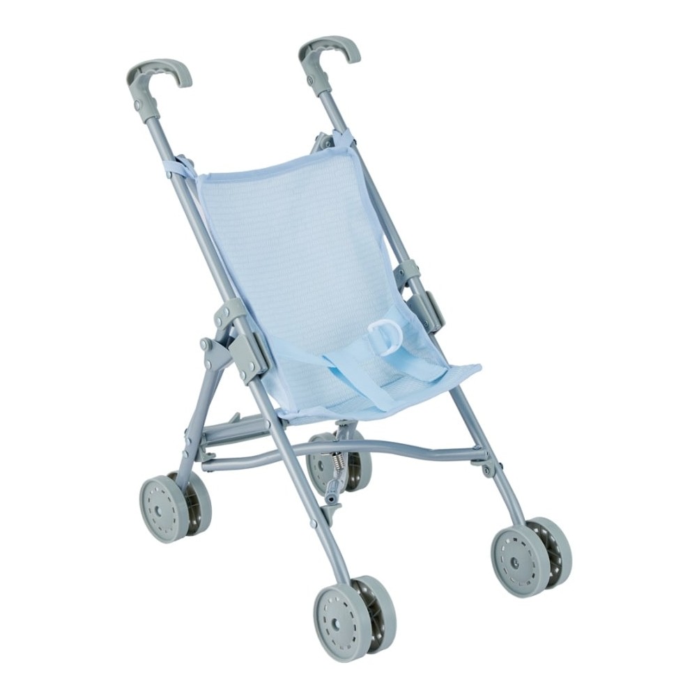 Blue Foldup Doll Stroller