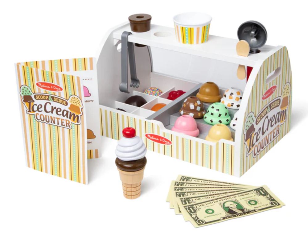 Scoop & Serve Ice Cream Counter