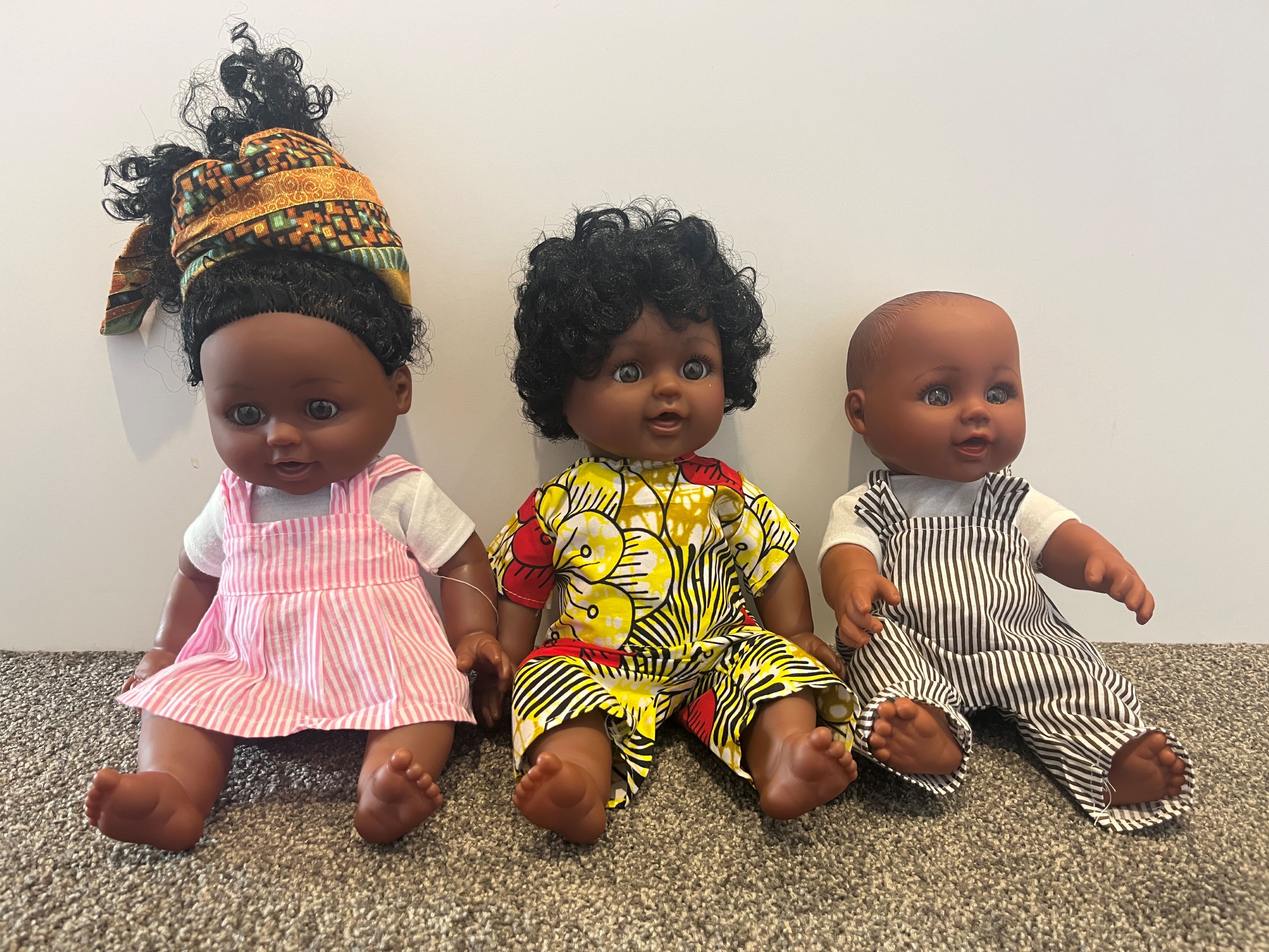 Three Dolls Set