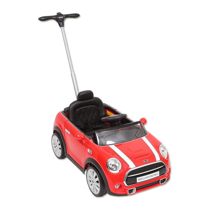 Push along store mini car