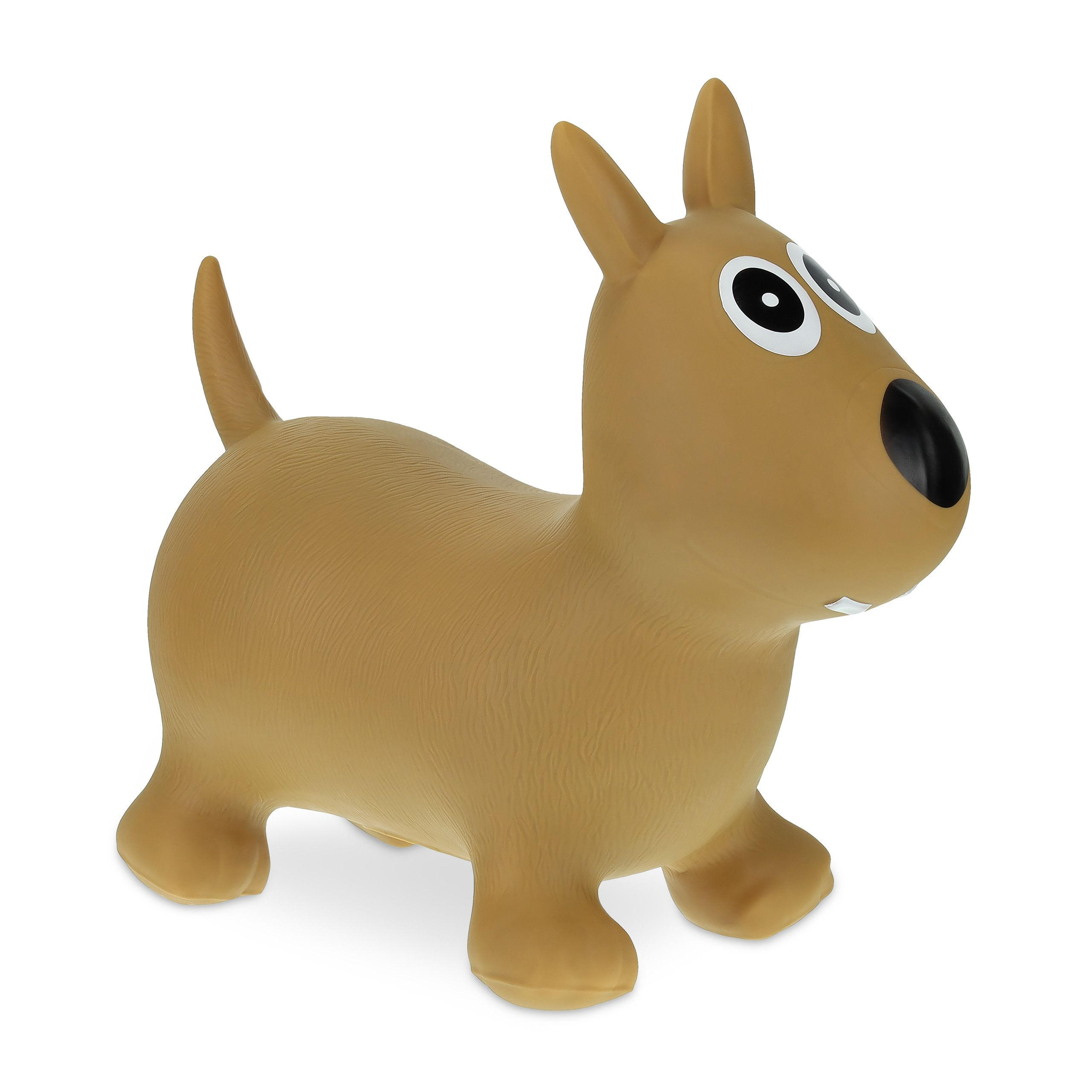 Brown Dog Bouncy Hooper