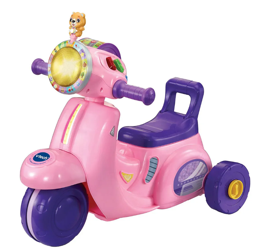 Vtech: 2-In-1 Ride & Balance Scooter - Pink
